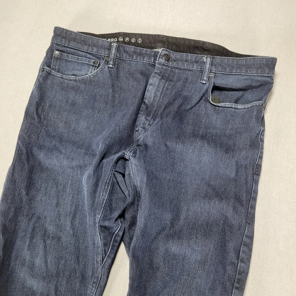 Levi's 512 Slim Taper Commuter Pro Jeans 40x30 Cordura Performance Denim